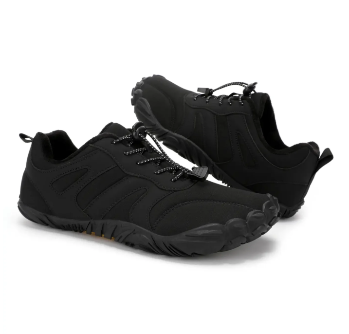 Water-Resistant Autumn Barefoot Shoes with Durable Grip & Cozy Lining (Unisex)