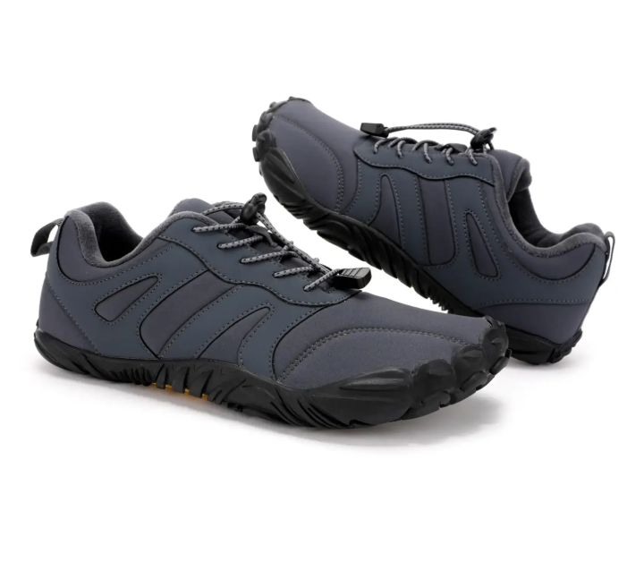Water-Resistant Autumn Barefoot Shoes with Durable Grip & Cozy Lining (Unisex)