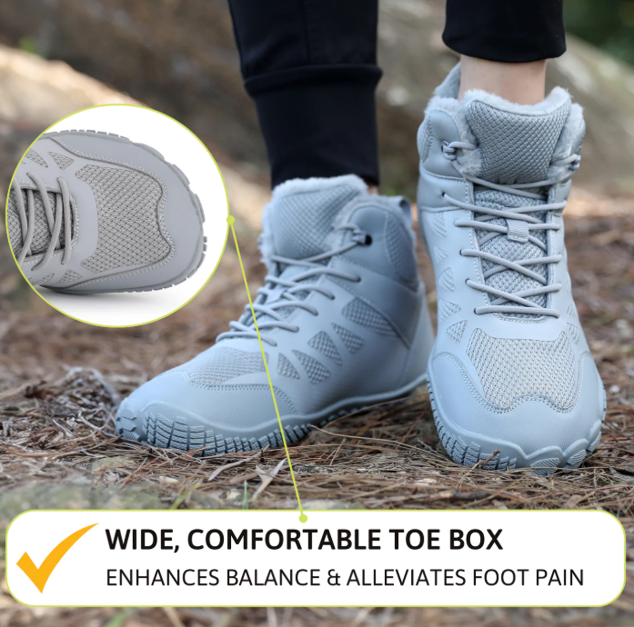 Frostline Max 1- Warm and water-repellent barefoot shoes