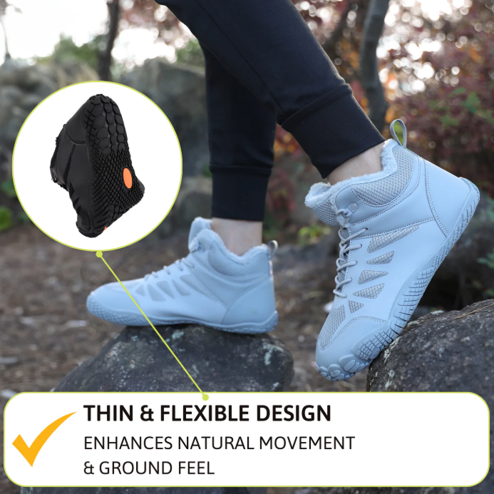 Frostline Max 1- Warm and water-repellent barefoot shoes