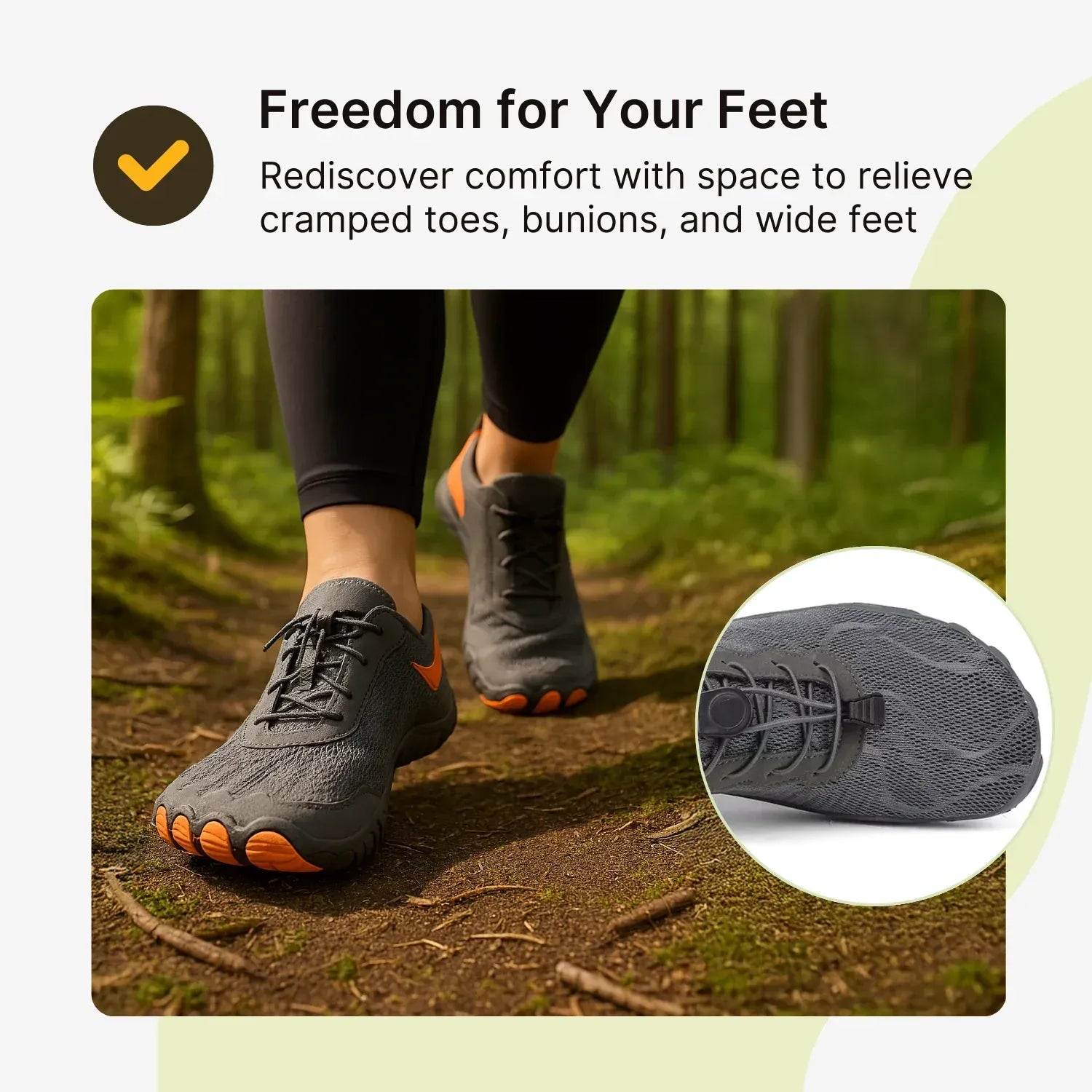 Ventura Flex1 - Ergonomic & Supportive Barefoot Shoes (Unisex)