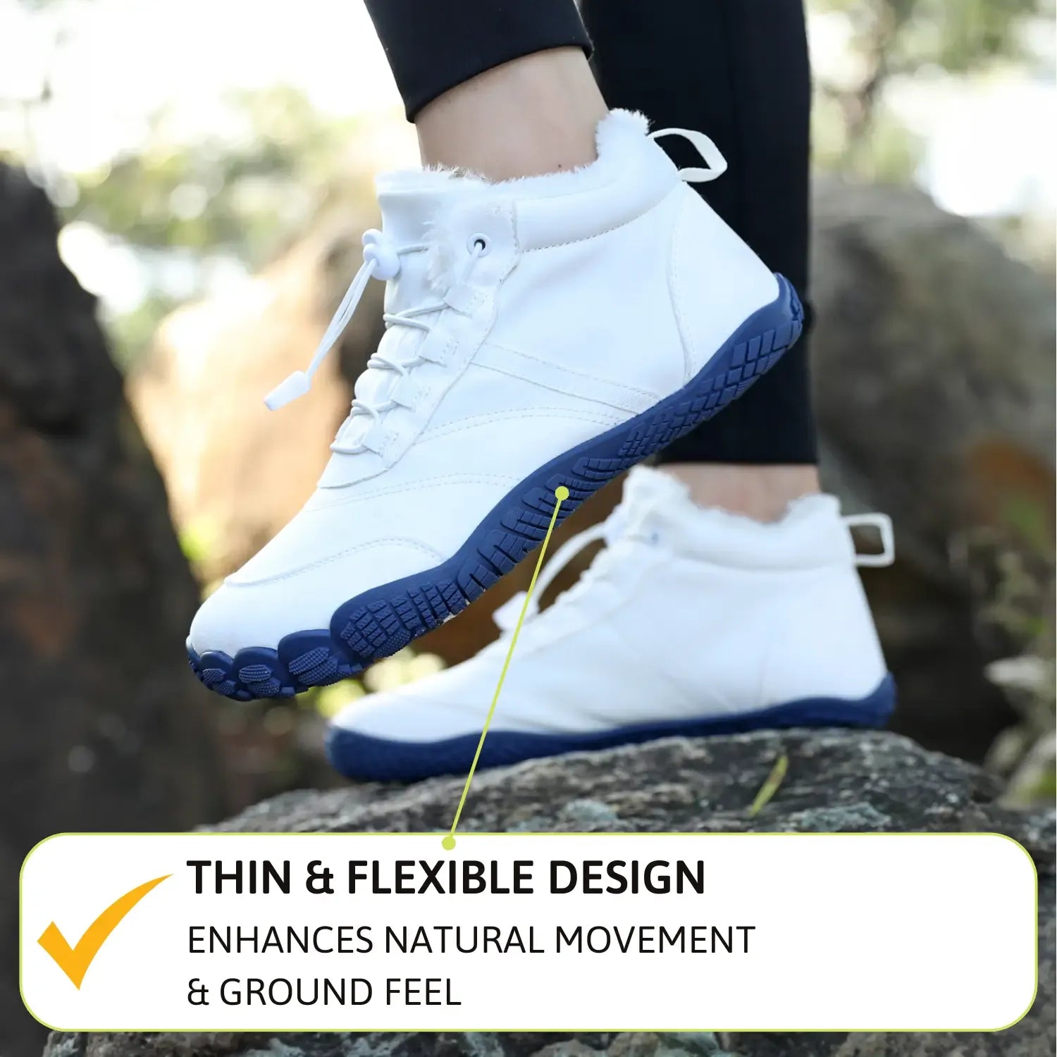 Thermo V3 - Premium water-repellent barefoot shoes